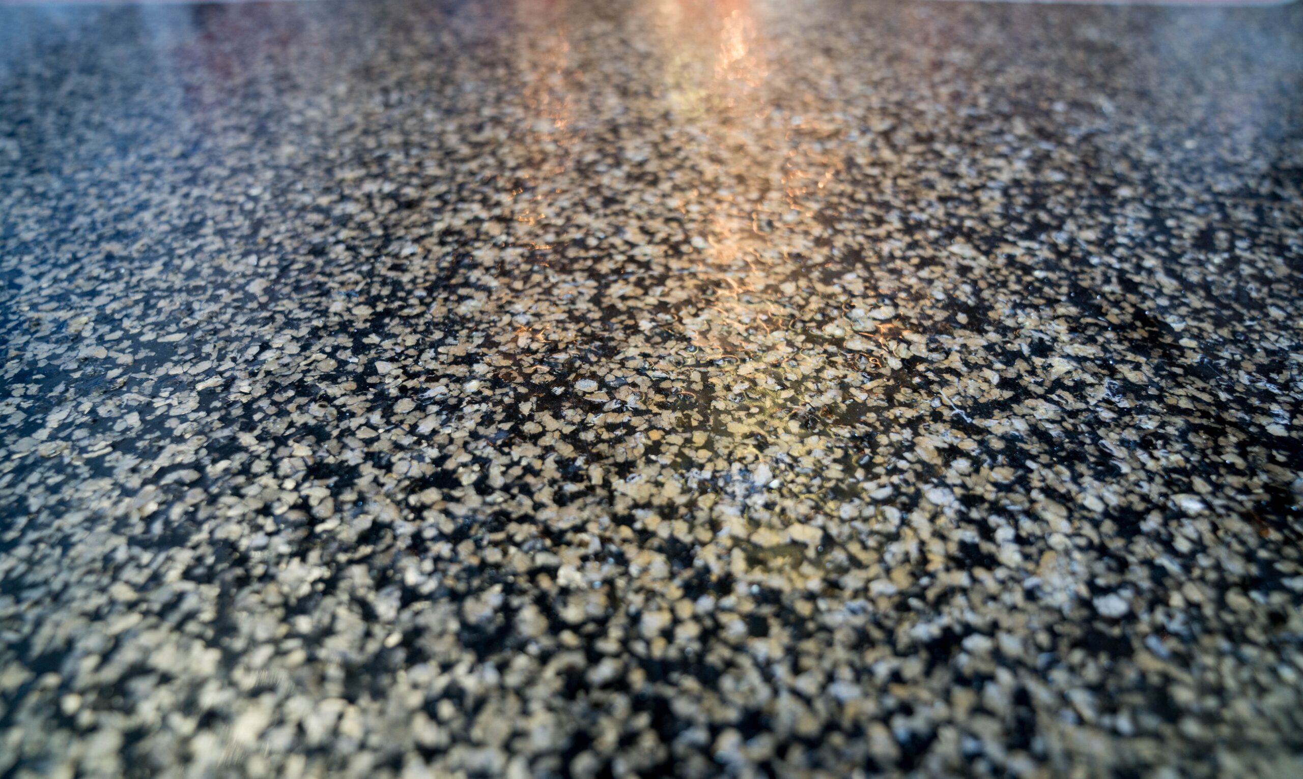 Metallic epoxy floor project 1